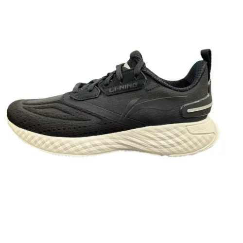 Li Ning Cushioning Slip Resistant Low top Casual Shoes Women's Black