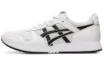 Asics Lyte Classic Abrasion Resistant Low top Casual Shoes Men's White Black