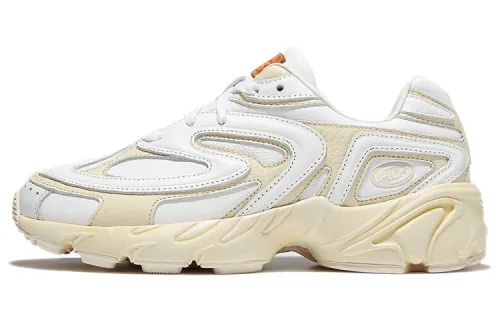 FILA Unisex Low Top Running Shoes White/Yellow