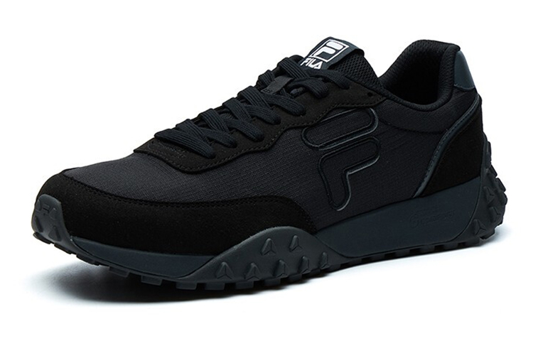 Мужские кроссовки Fila Pacer (черные) — Чёрный — фото 2