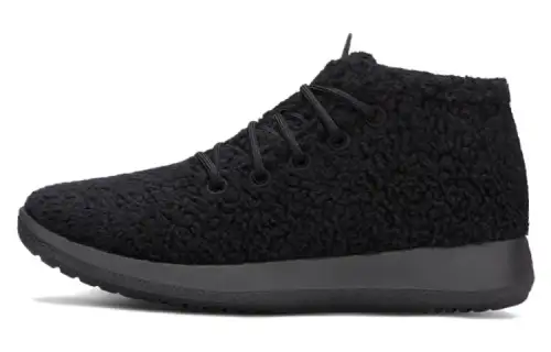 Allbirds Double Fluff Comfortable And Trendy Cushioning Mid top Sports Casual Shoes Women's Black