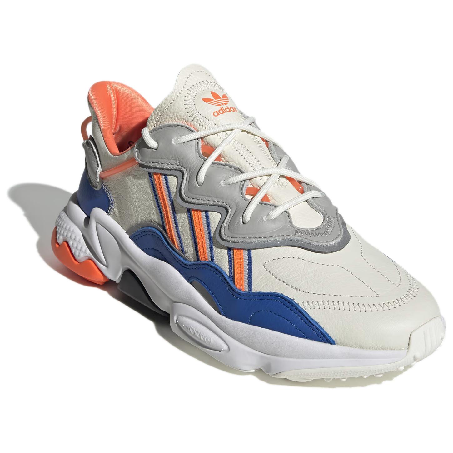 Мужские кроссовки adidas originals Ozweego (мультиколор) — Оранжевый / синий / белый — фото 3