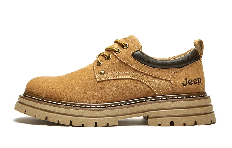Jeep Boots Combat Boots Men's Earth Yellow