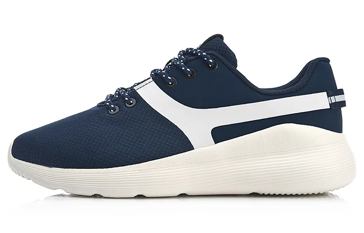 Li Ning Heather Textile, Synthetic Leather Cushioning Slip Resistant Abrasion Resistant Breathable Lightweight Low top