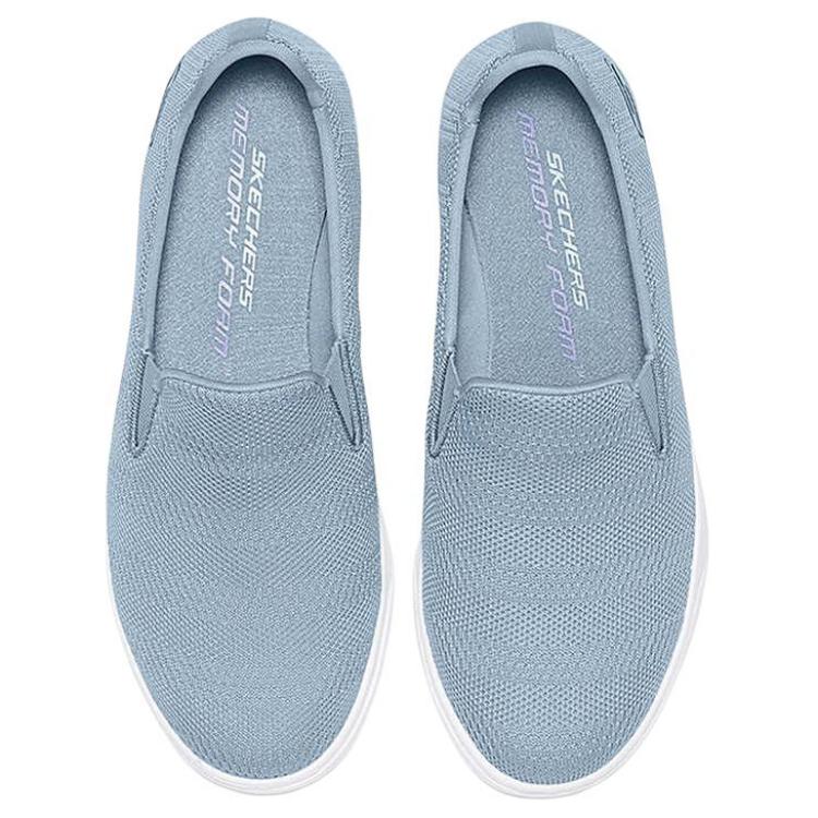 Skechers SPORT ACTIVE Soft And Comfortable Abrasion Resistant Balance Low top Casual Shoes Women’s Blue