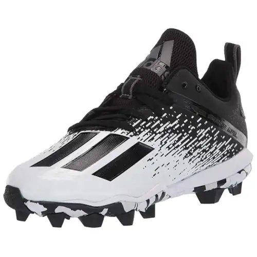Adidas Adizero Spark AG Artificial Ground Abrasion Resistant Breathable Soccer Shoes Men's Black White