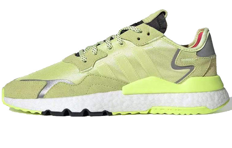 Женские кроссовки adidas originals Nite Jogger (флуоресцентно-желтые) — фото 1