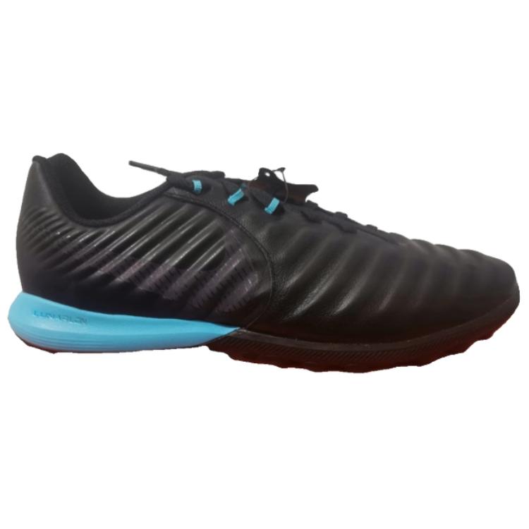 Nike TF Turf Abrasion Resistant Lightweight Wear resistant And Lightweight Soccer Shoes Men’s Black