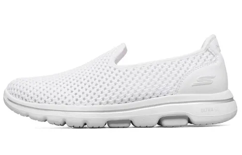 Skechers Go Walk 5 Mesh Low top Casual Shoes Women's White