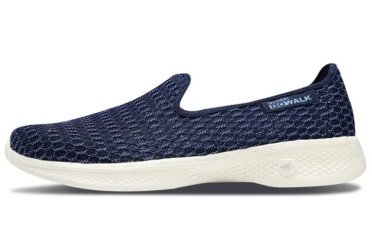 Skechers Go Walk 4 Casual Shoes Women's Low Top Navy