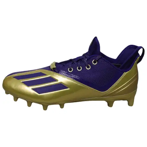 Adidas Adizero Scorch Abrasion Resistant Abrasion Resistant Soccer Shoes Men's Blue Gold Color