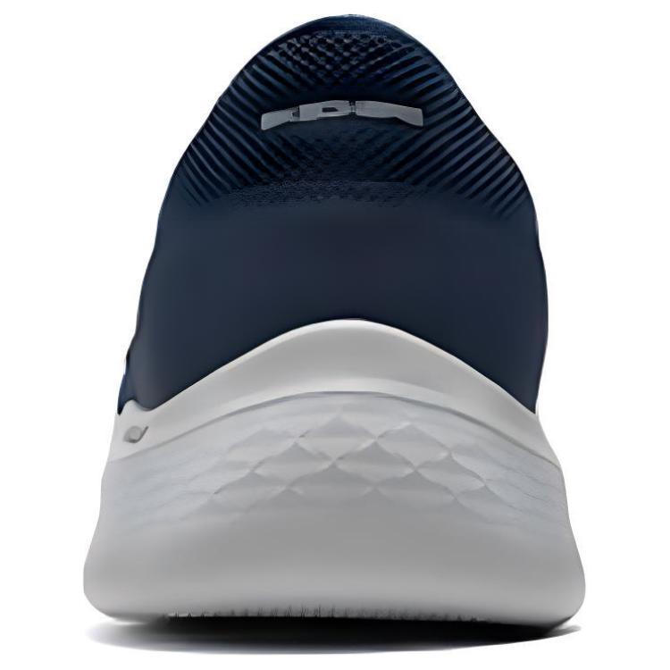 Skechers Go Walk Fle Textile, Synthetic Leather Breathable Thermal Low top Casual Shoes Men’s Marine Blue