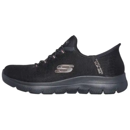 Skechers Summits Abrasion Resistant Abrasion Resistant Low top Casual Shoes Women's Black