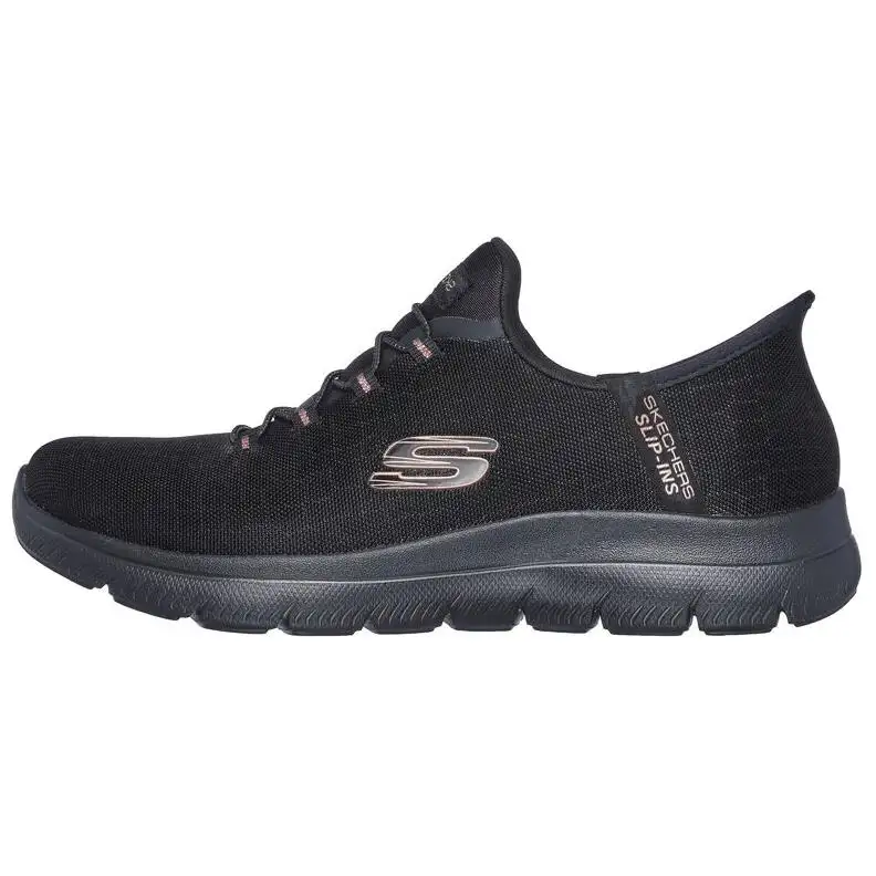 Skechers Summits Abrasion Resistant Abrasion Resistant Low top Casual Shoes Women's Black