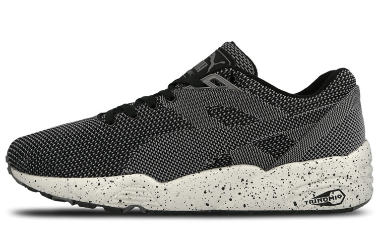 PUMA R698 Casual Shoes Men's Low Top Gray/Black/White