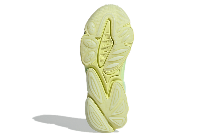 Женские кроссовки adidas Ozweego (бело-желтые) — Белый / жёлтый — фото 6