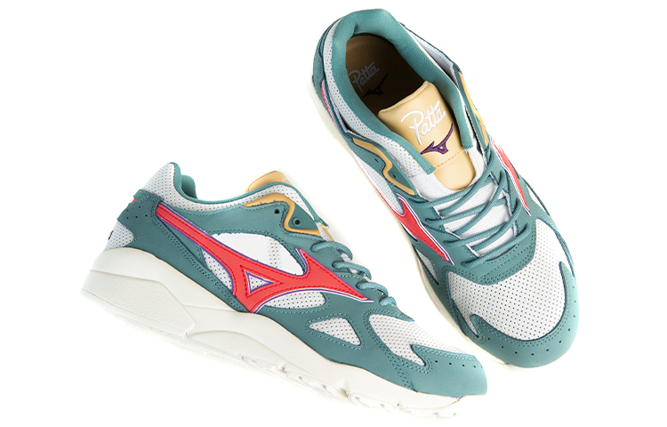 Кеды Patta x Mizuno Sky Medal (белый) — фото 3