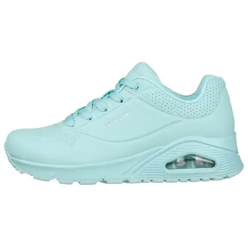 Skechers Uno Low top Casual Shoes Women's Light Blue