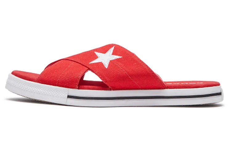One Star Wmns Converse Slide 'Red' Women's