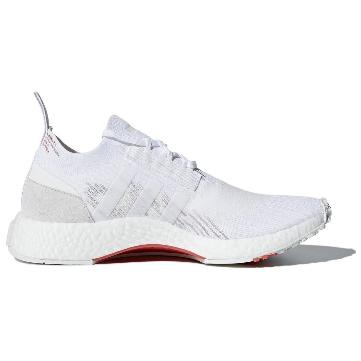 Женские кроссовки adidas originals NMD Racer Cloud White TPU (белые) — Белый — фото 2