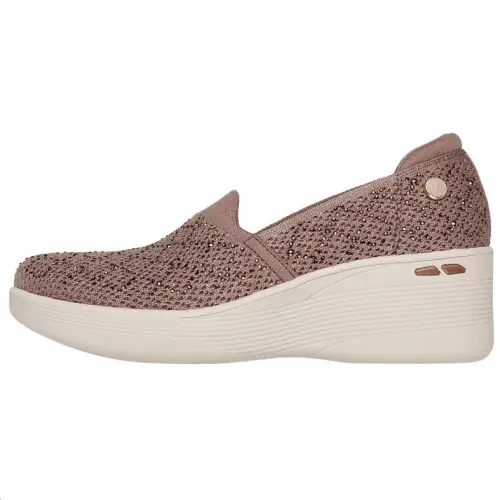 Martha Stewart x Skechers Pier Lite Low top Casual Shoes Women's Mocha