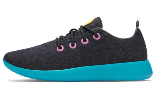 Allbirds Regen Wool Runner Cushioning Low top Sports Casual Shoes Men's Colorful Black