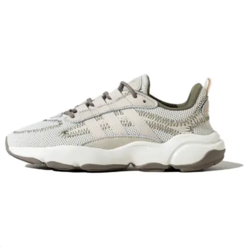 Adidas Originals Haiwee Soft And Comfortable Slip Resistant Abrasion Resistant Low top Casual Shoes Unisex White