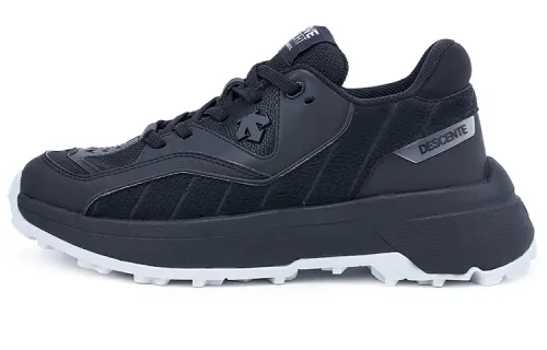 DESCENTE Casual Shoes Women's Low Top Blue Purple/Black