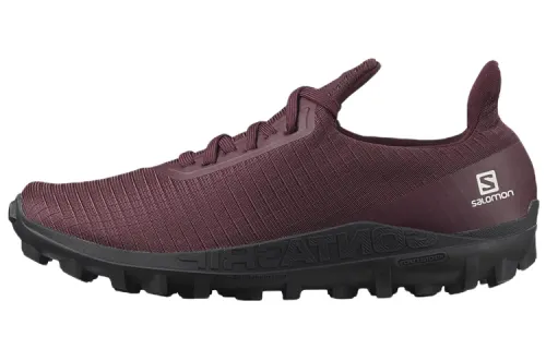 SALOMON Casual Shoes Women's Low Top Burgundy