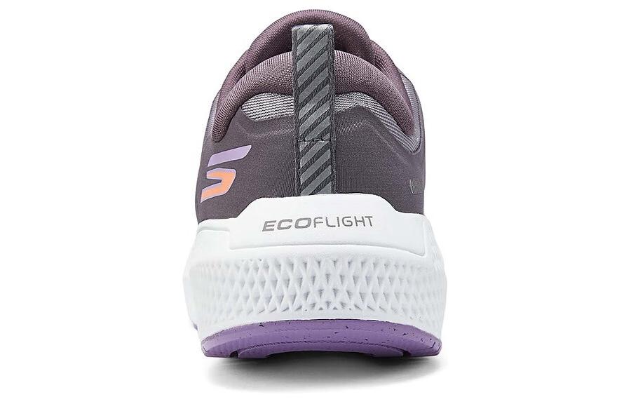 Skechers Mesh Cushioning Abrasion Resistant Breathable Low top Casual Shoes Women’s Gray Purple