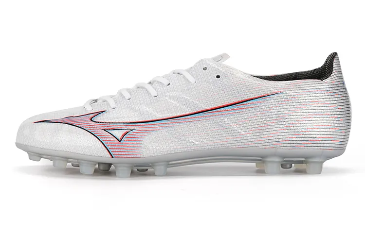 Mizuno Alpha Lace Up AG Artificial Ground Artificial Turf Cushioning Slip Resistant Abrasion Resistant Soccer Shoes