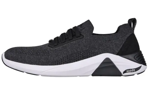 Skechers A Line Fabric Low top Casual Shoes Men's Black