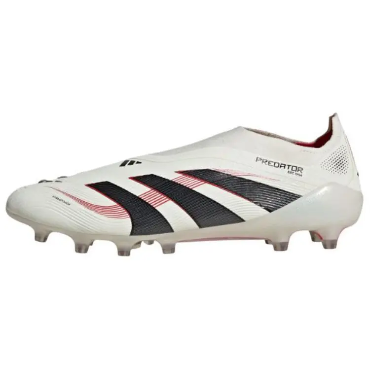 Adidas Predator Elite Laceless Ag Off White Core Black Pure Ruby