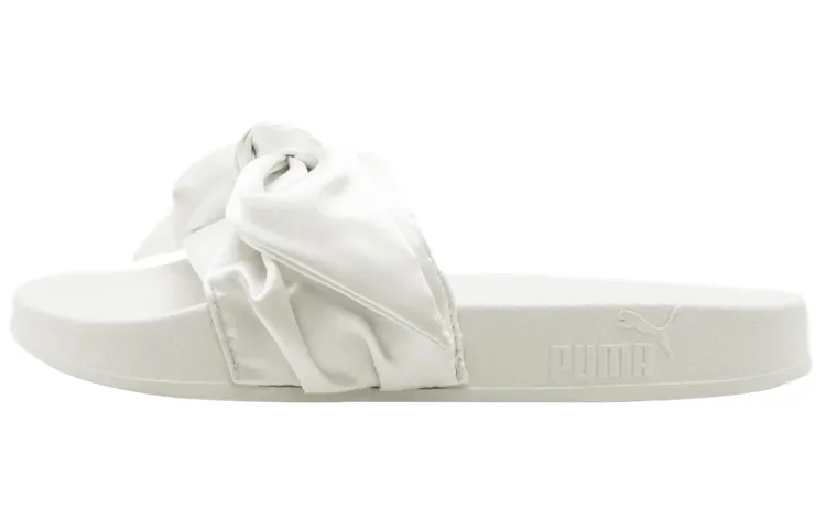 FENTY BEAUTY x PUMA Rihanna Fenty Quiet Slide Slippers Women's White