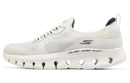 Skechers Glide Step Casual Shoes Men's Low Top White/Marine Blue