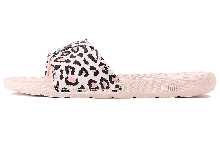PUMA Cool Cat Sports Leopard Sandals Pink Women's