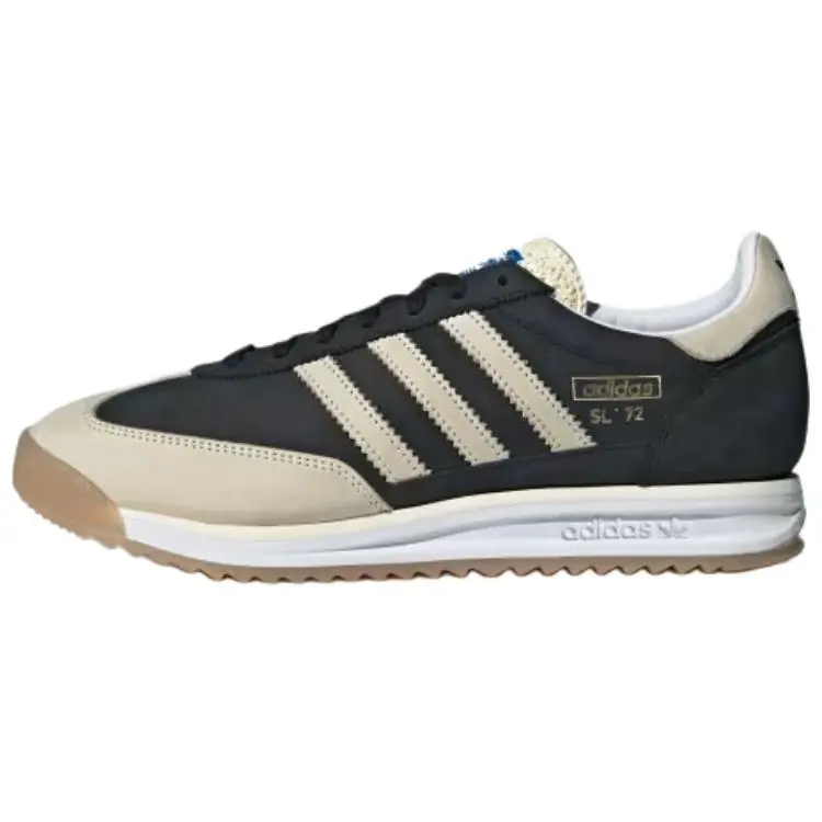 Adidas Originals SL 72 RS Leather Low top Casual Shoes Unisex Black