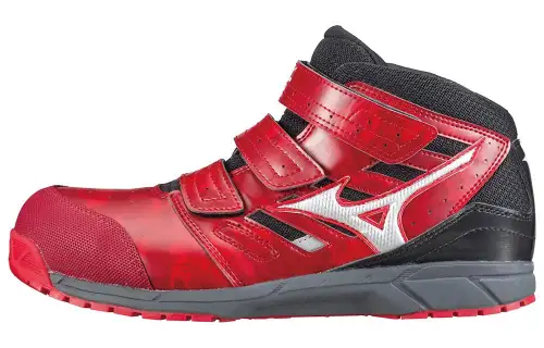 Mizuno Almighty Ls Mid Cut Type Breathable Mid top Casual Shoes Unisex Red Black