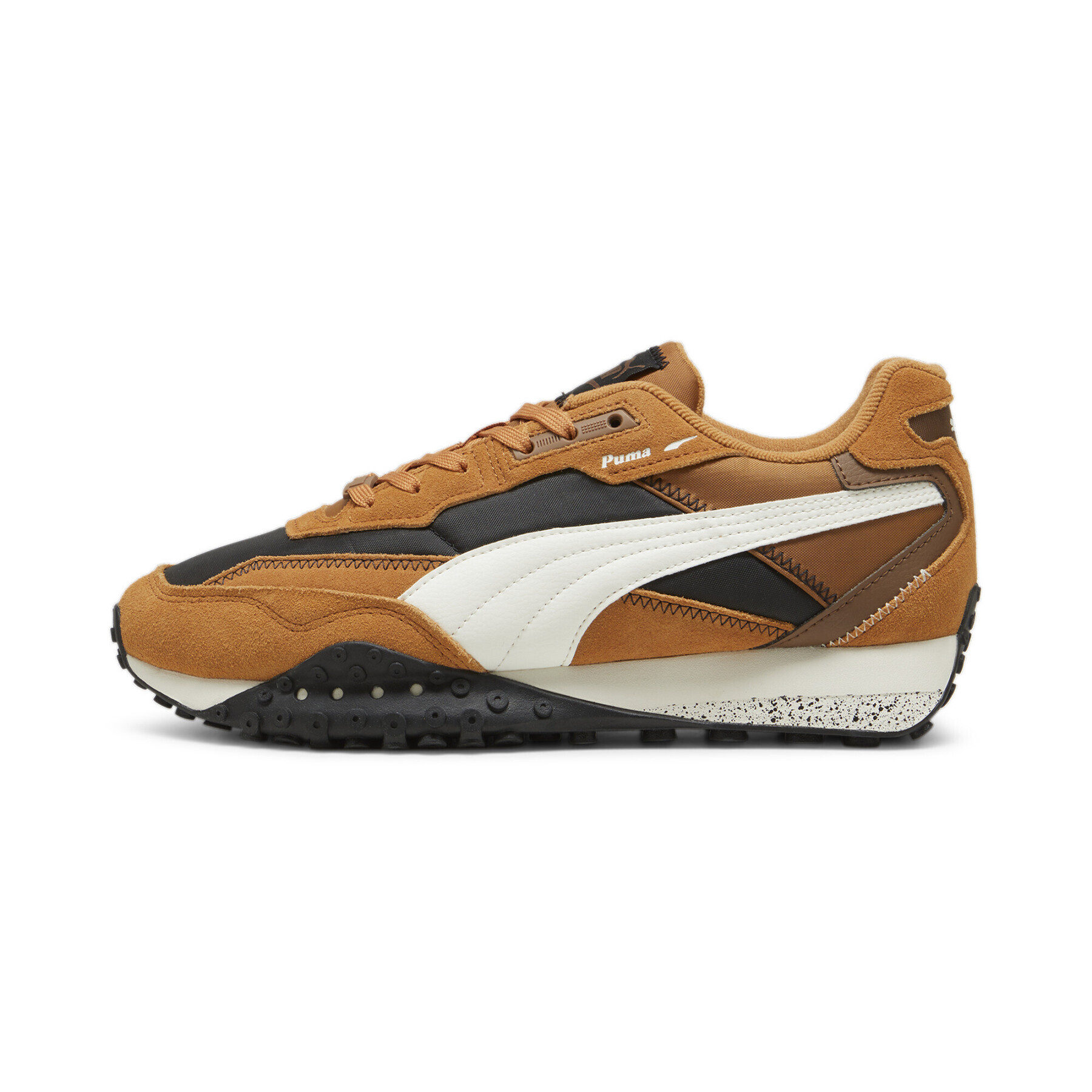 PUMA Blktop Rider Abrasion Resistant Low top Casual Shoes Unisex Brown