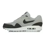 Nike Air Max 1 Cushioning, Wear Resistant Low top Casual Shoes Unisex White Gray