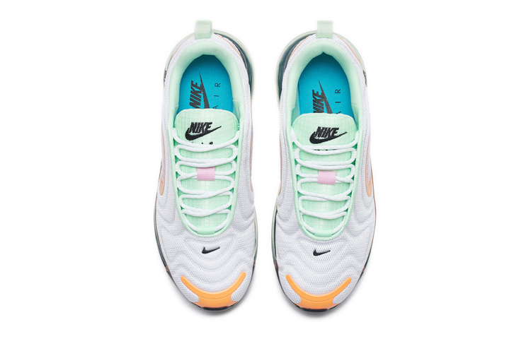 Женские кроссовки Nike Air Max 720 Vibrant Pack (бело-зеленые) — фото 5