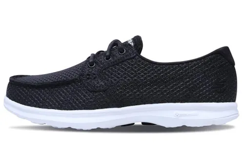 Skechers Go Step Casual Shoes Women's Low Top Black/White