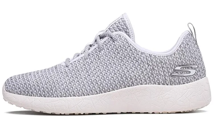 Skechers Burst Casual Shoes Men's Low Top Gray/White