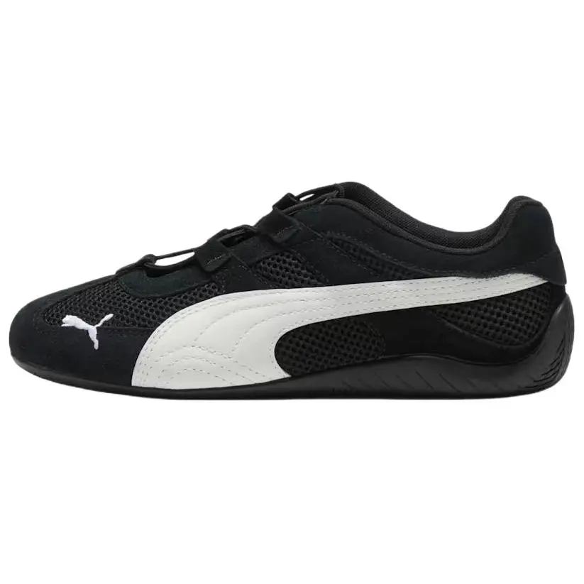 PUMA Speedcat Go Abrasion Resistant Breathable Low top Casual Shoes Women's Black