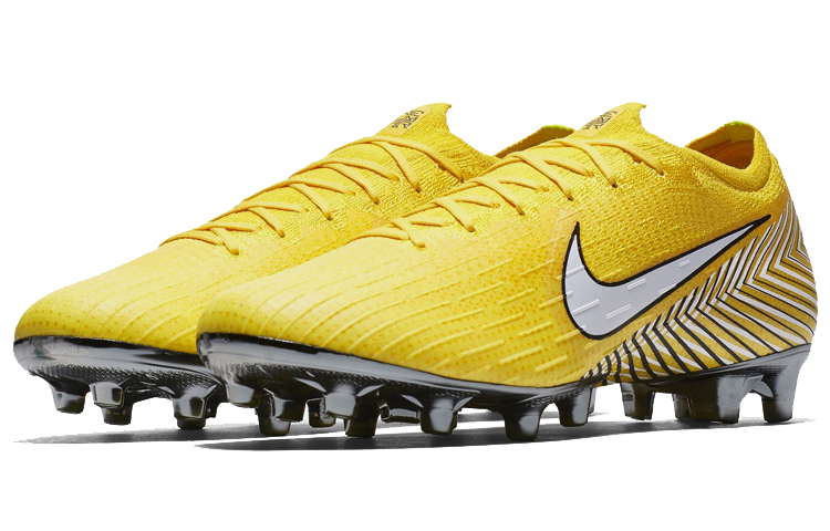 Мужские бутсы Nike Mercurial Vapor 12 AG (желтые) — фото 2