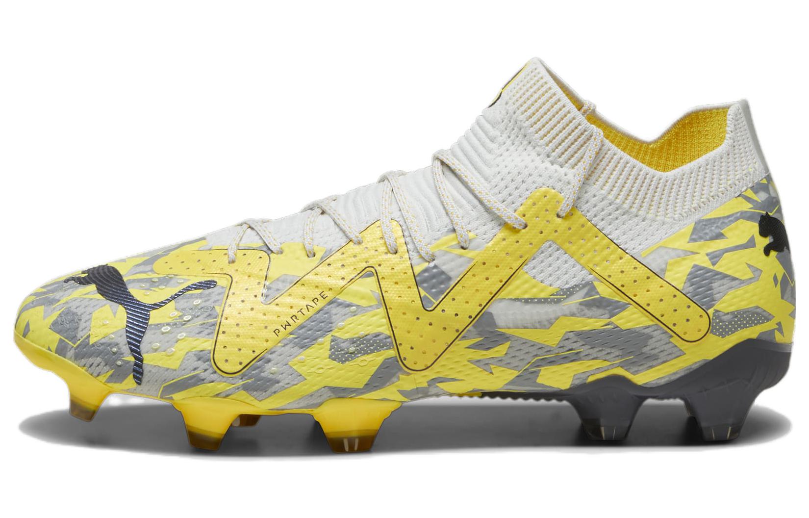 PUMA Future Ultimate Fg Ag 'Grey Yellow Blaze'