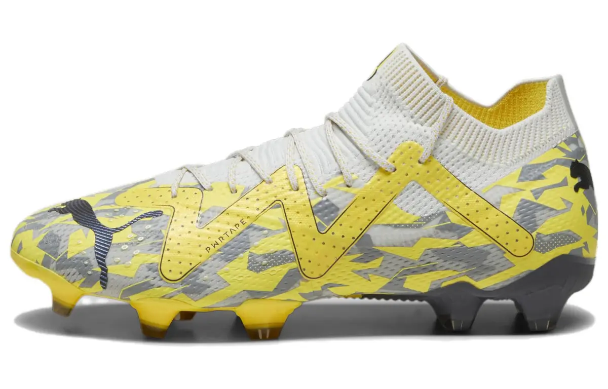 PUMA Future Ultimate Fg Ag 'Grey Yellow Blaze'