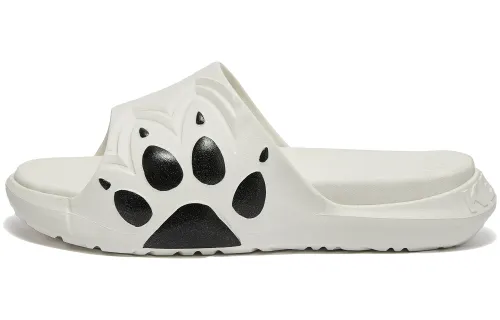 KELME EVA Slip Resistant Abrasion Resistant Quick Dry Sports Slippers Unisex Beige White Black