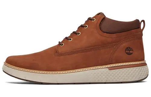 Timberland Cross Mark Chukka Comfortable And Trendy Lightweight, Wear resistant, And Non slip Mid top