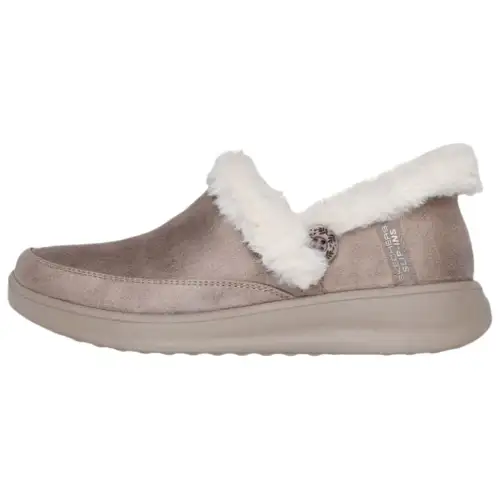 Skechers Slip Ins Cushioning, Wear Resistant Low top Casual Shoes Women's Umber